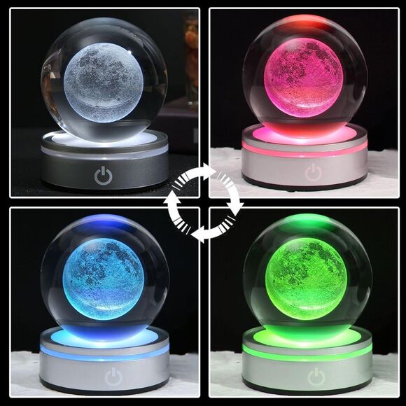 NEW in Box 3D Capricorn Crystal Ball Night Light 3.15 inch - Picture 7 of 7